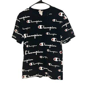 Vintage 90s Champion Tee All Over Print Size S
